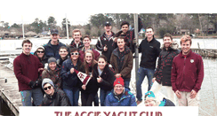 Desktop Screenshot of aggieyachtclub.org